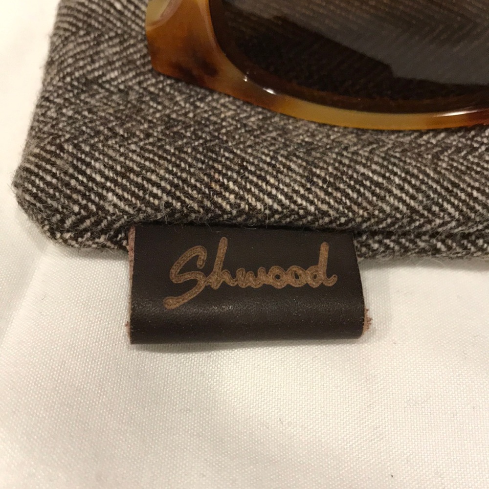 Shwood tortoise sunglasses.